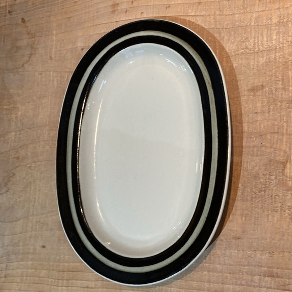 🇫🇮 Vintage MCM Made in Finland “Arabia” Stoneware Platter - Picture 5 of 6